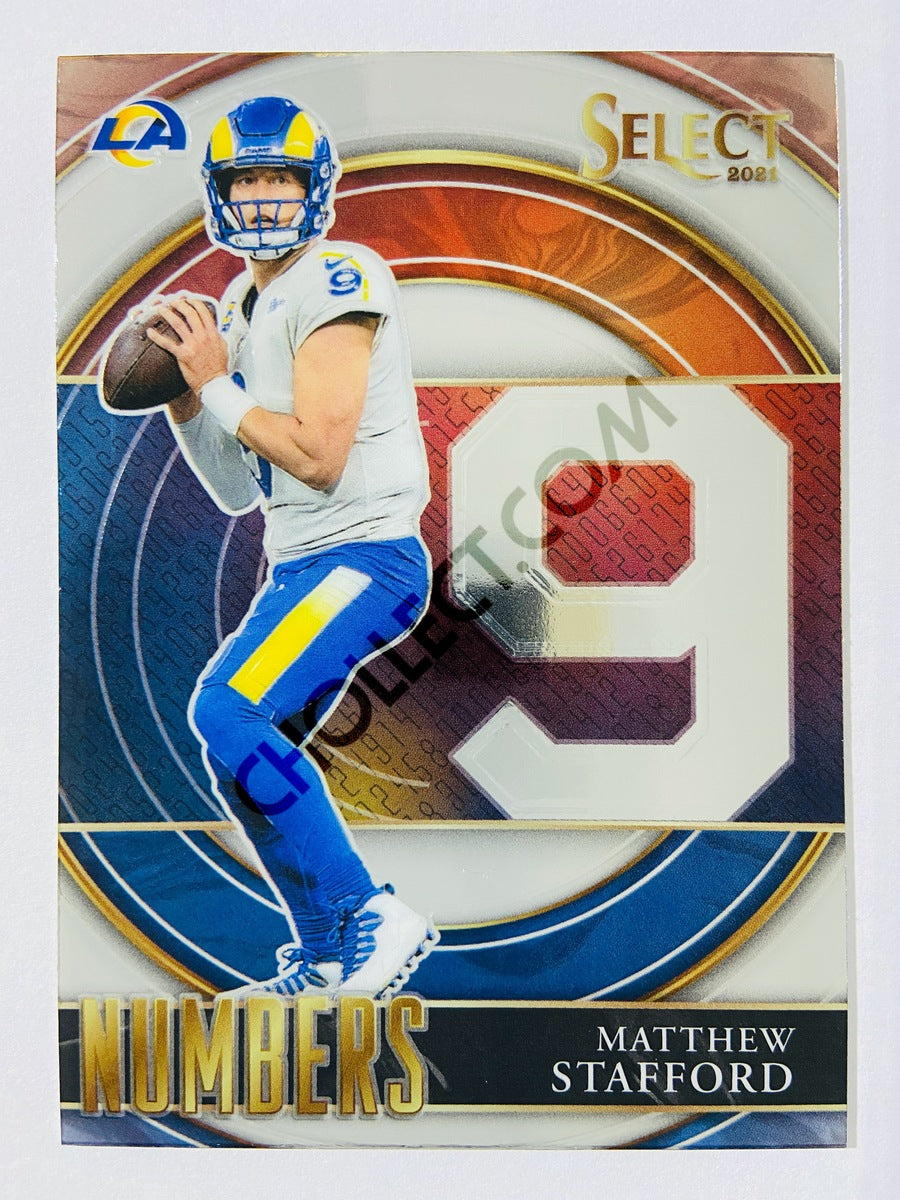 2021 Panini Chronicles - Matthew Stafford Pinnacle Insert #11 - Los Angeles  Rams