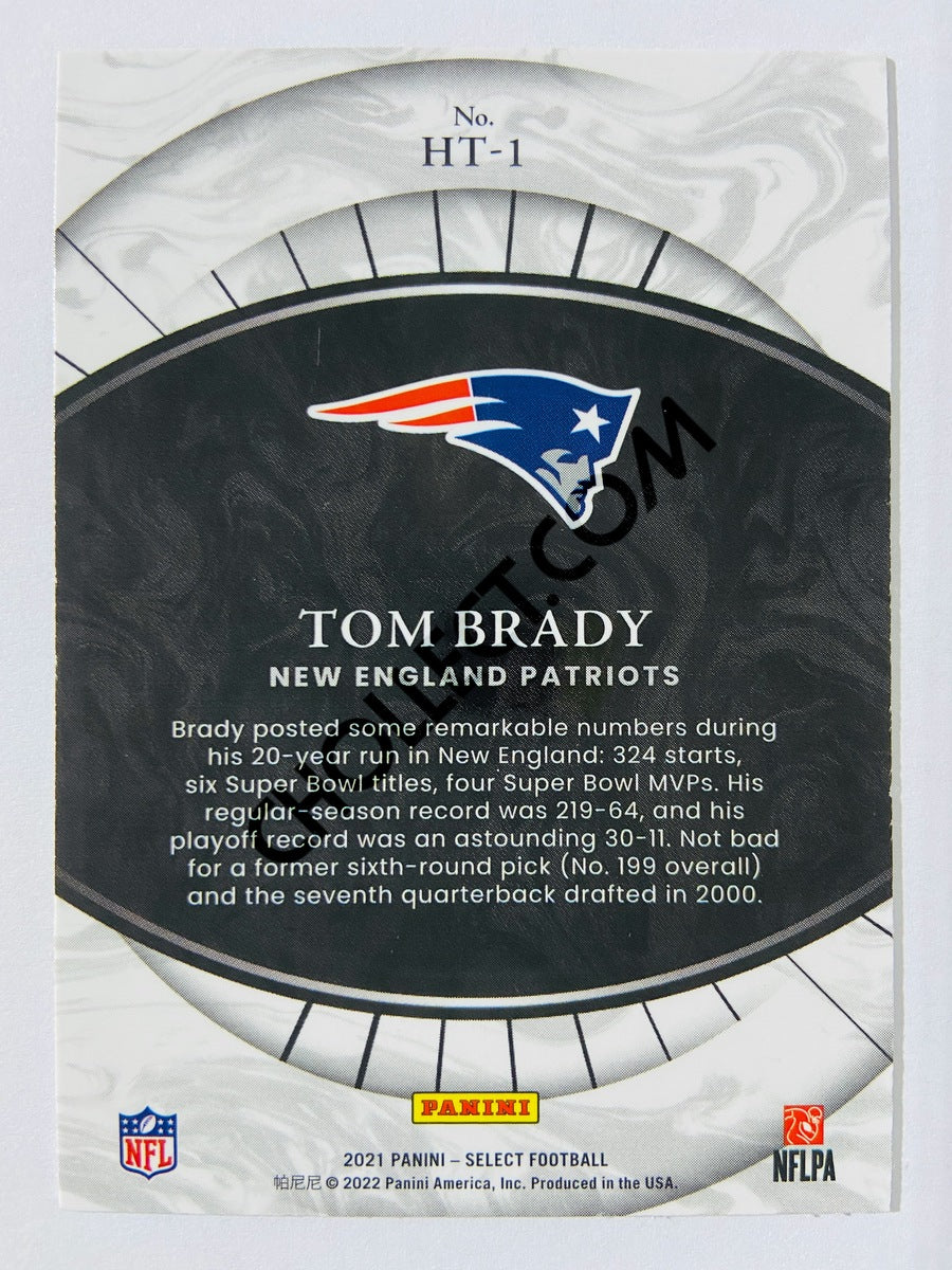 Tom Brady – New England Patriots 2021 Panini Select Hidden Talents #HT1