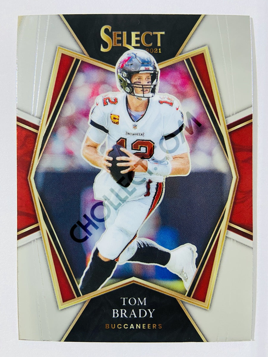 Tom Brady – Tampa Bay Buccaneers 2021 Panini Select Concourse Level #1 –