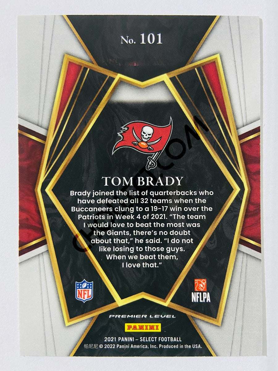 Tom Brady – Tampa Bay Buccaneers 2021 Panini Select Premier Level #101