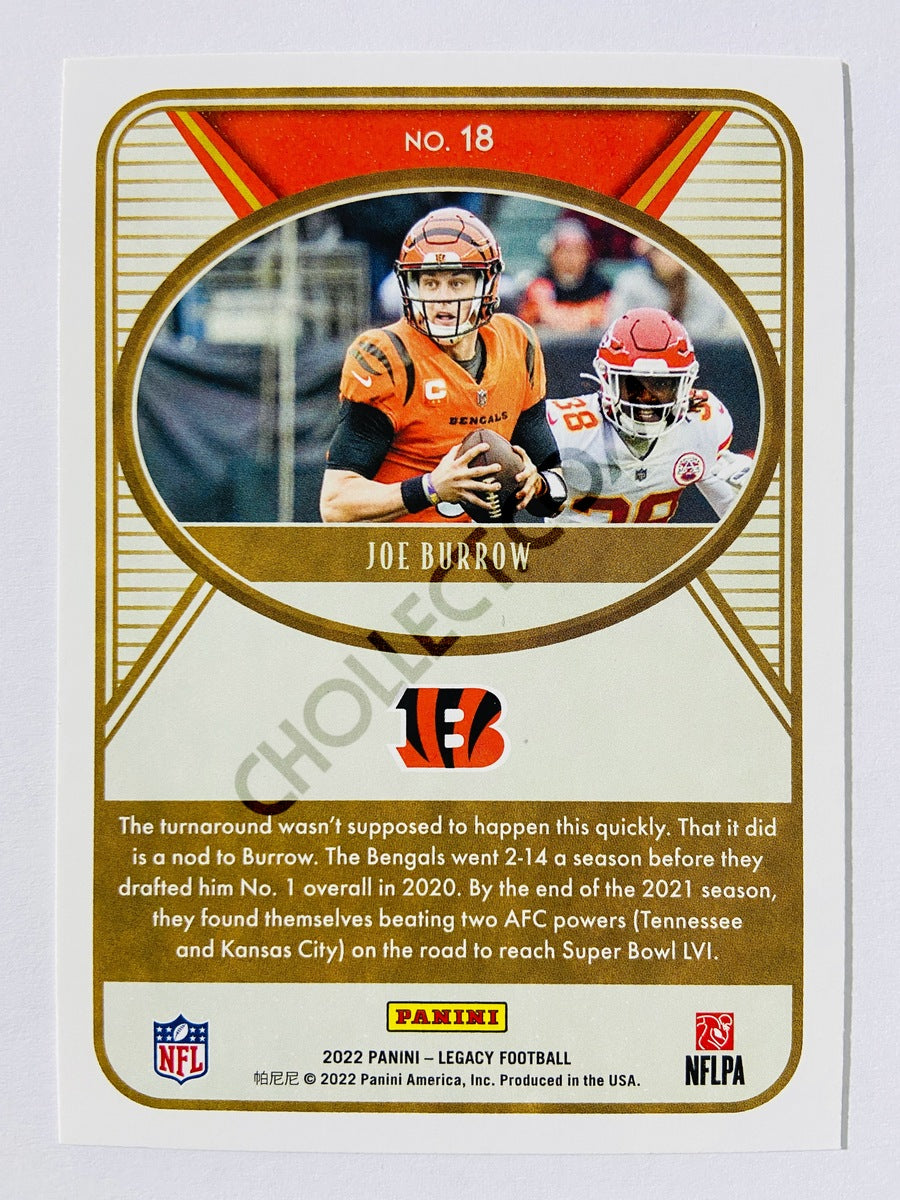 Joe Burrow – Cincinnati Bengals 2022 Panini Legacy #18