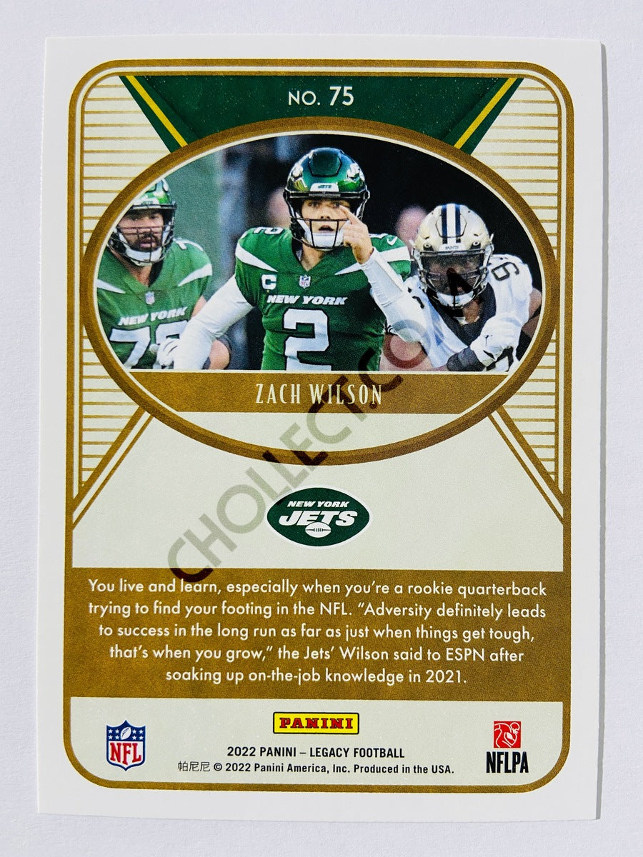 Zach Wilson – New York Jets 2022 Panini Legacy #75