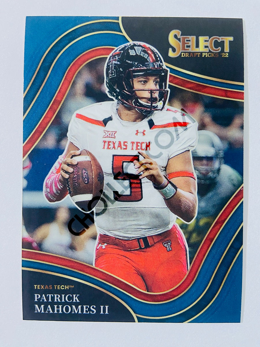 2022 Leaf In The Game Used Patrick Mahomes Big Rookie Ticket Texas Tech Game  2