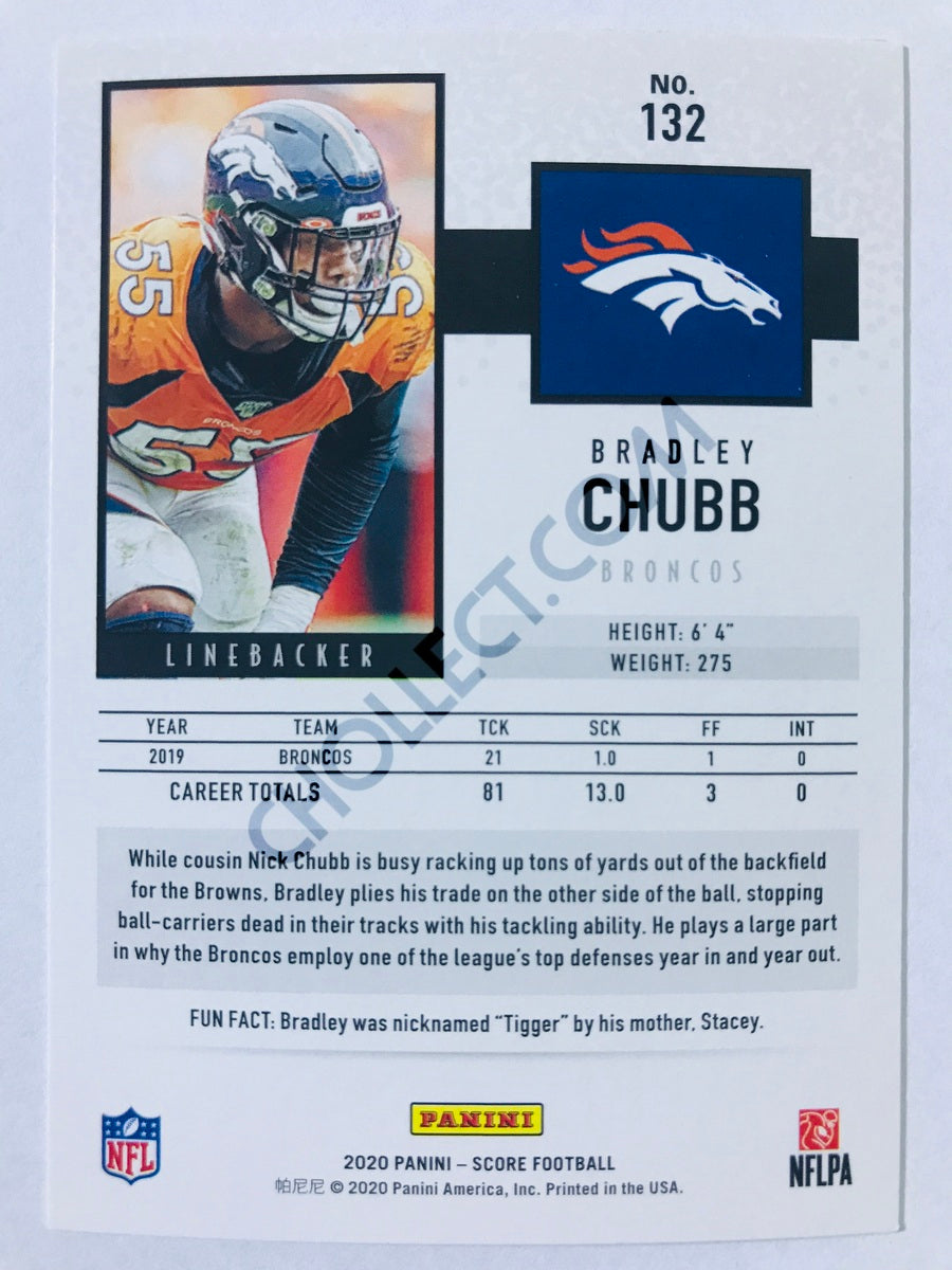 Bradley Chubb - Denver Broncos 2020 Panini Score #132