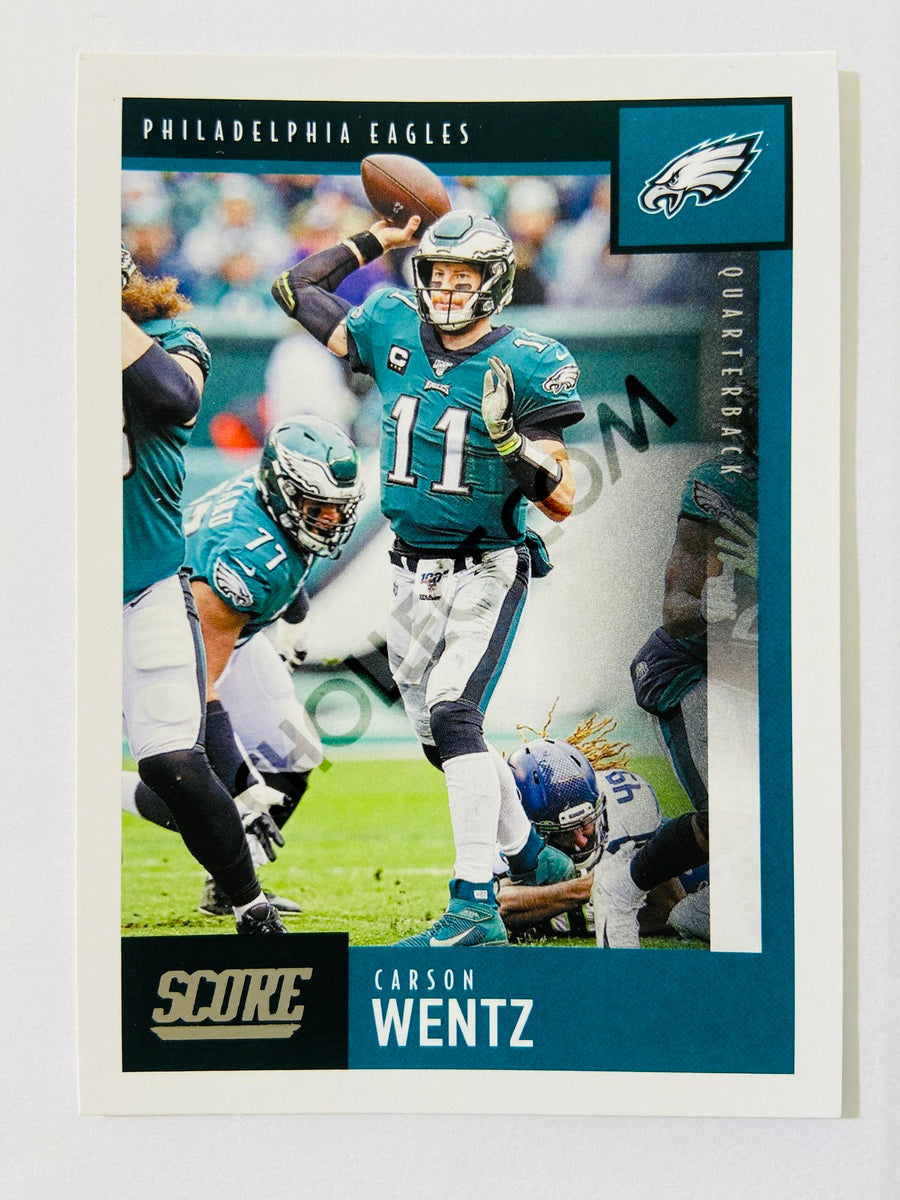 Carson Wentz - Philadelphia Eagles 2020 Panini Score #189 –