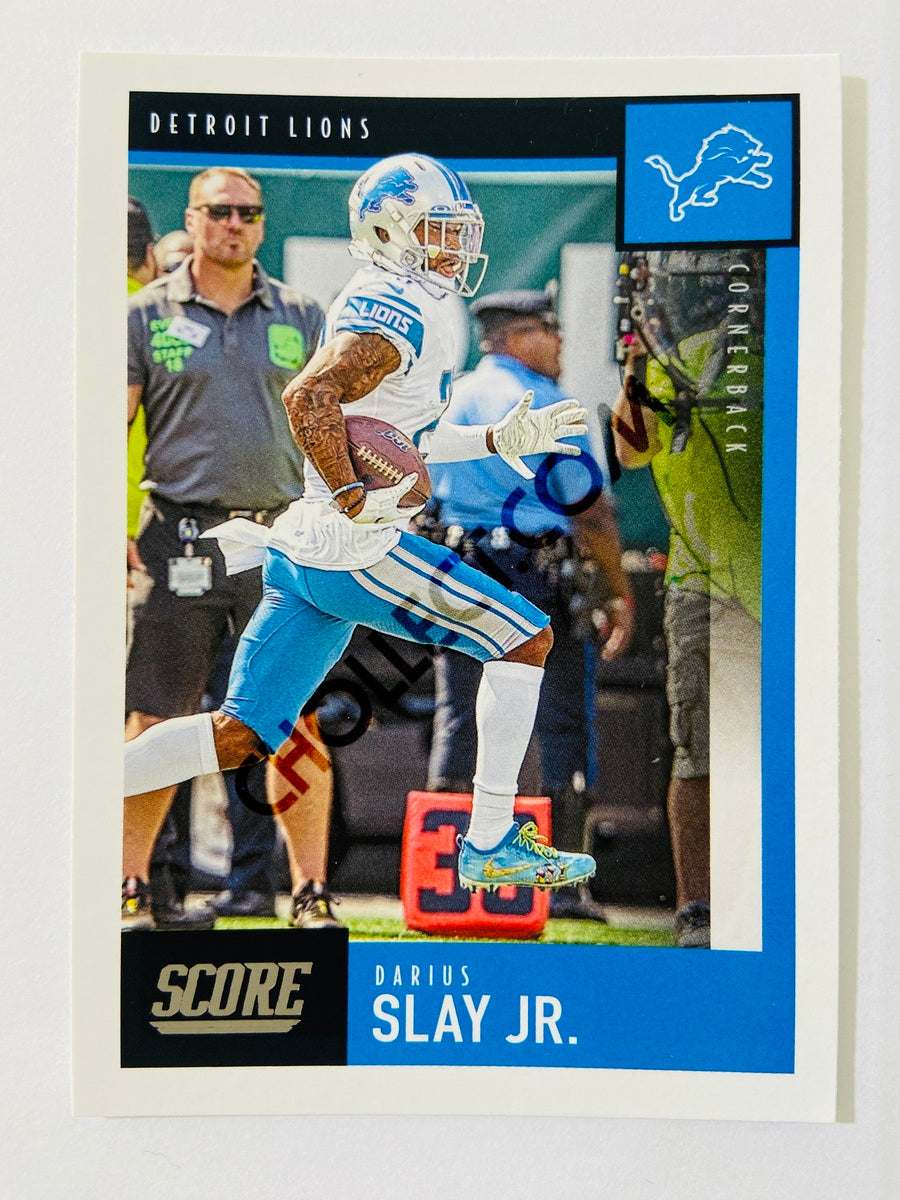 2020 Score #221 Darius Slay Jr. LIONS Red Parallel football card