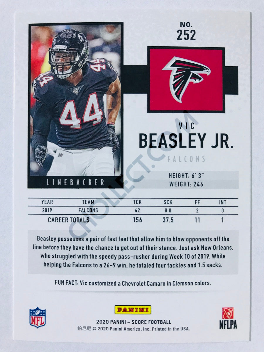 Vic Beasley Jr. - Atlanta Falcons 2020 Panini Score #252