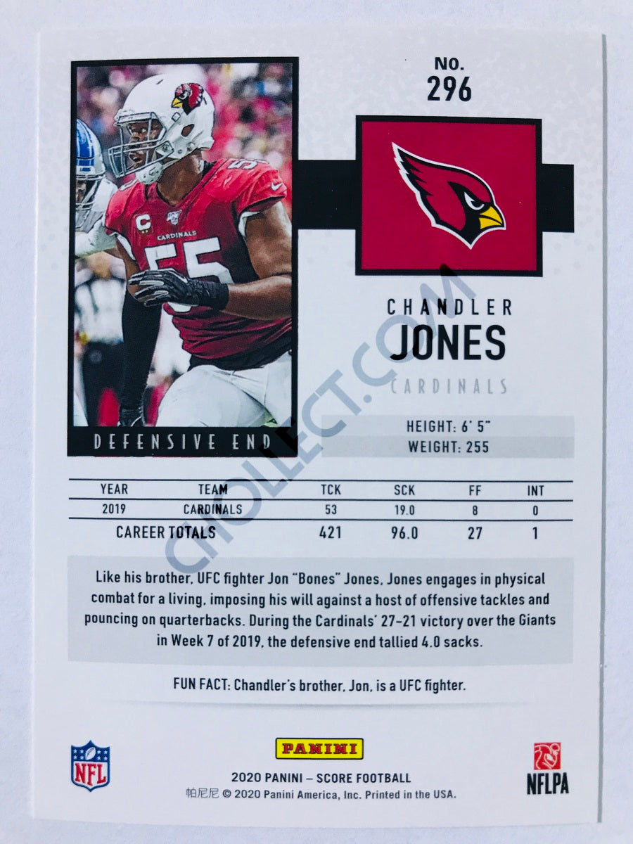 Chandler Jones - Arizona Cardinals 2020 Panini Score #296