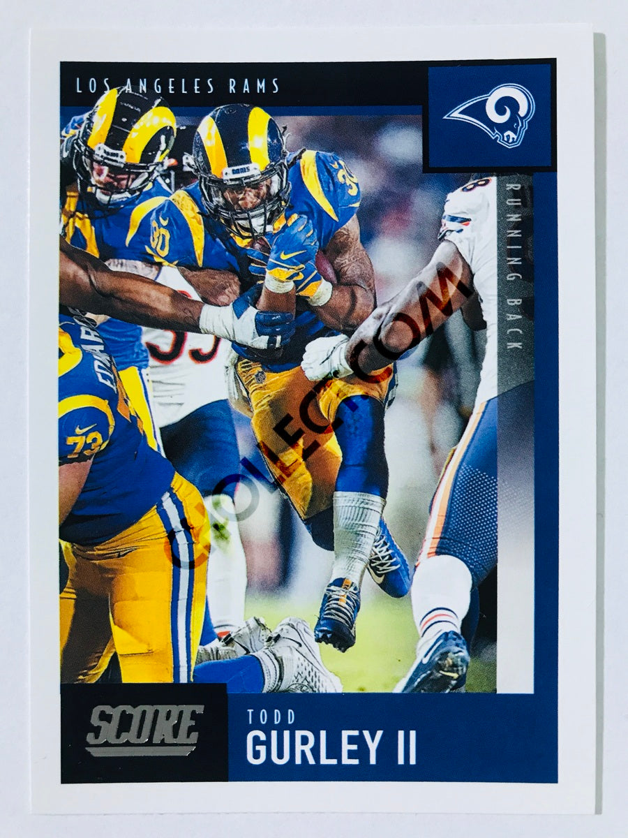Todd Gurley II - Los Angeles Rams 2020 Panini Score #302
