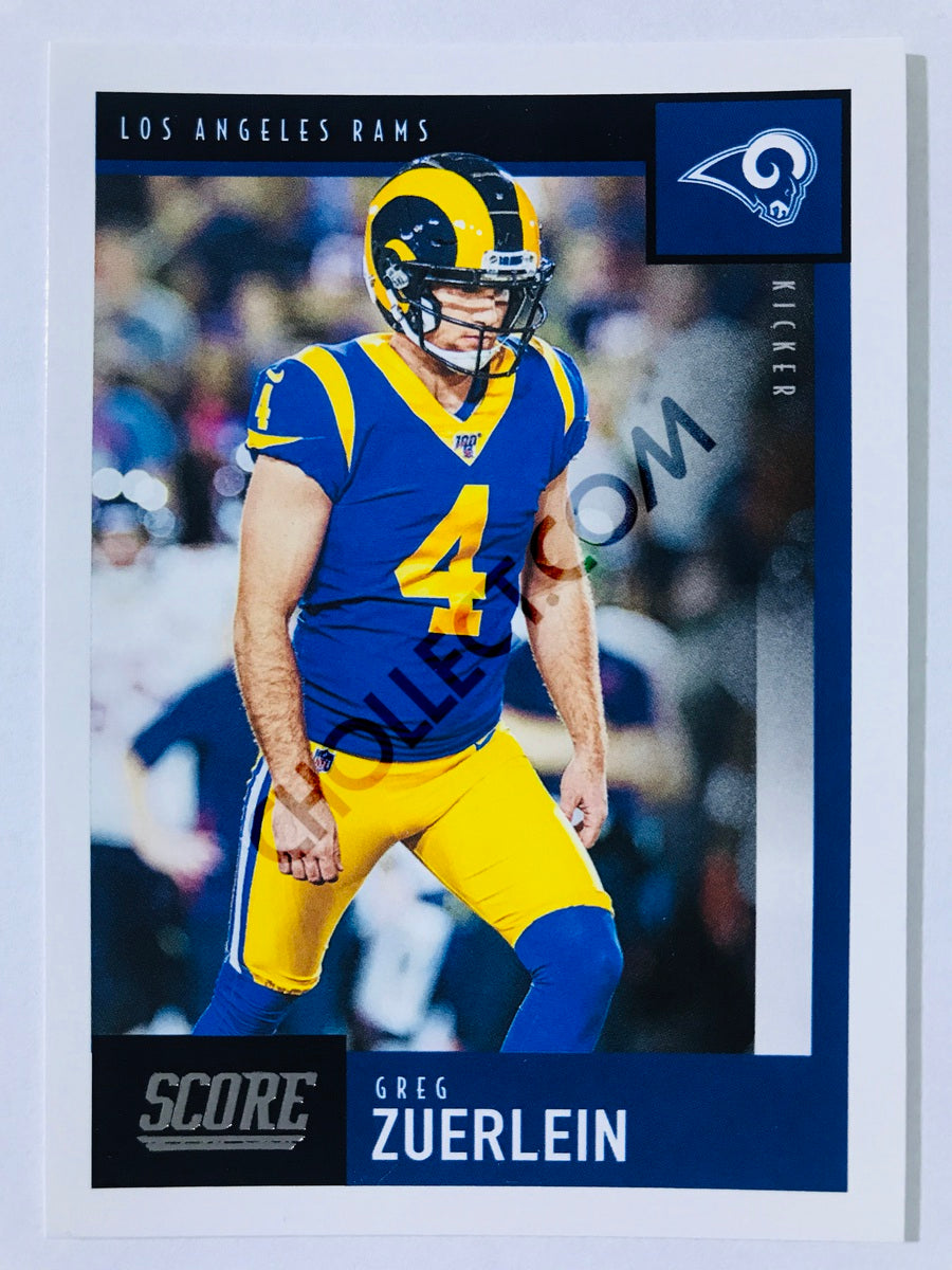 Greg Zuerlein - Los Angeles Rams 2020 Panini Score #307