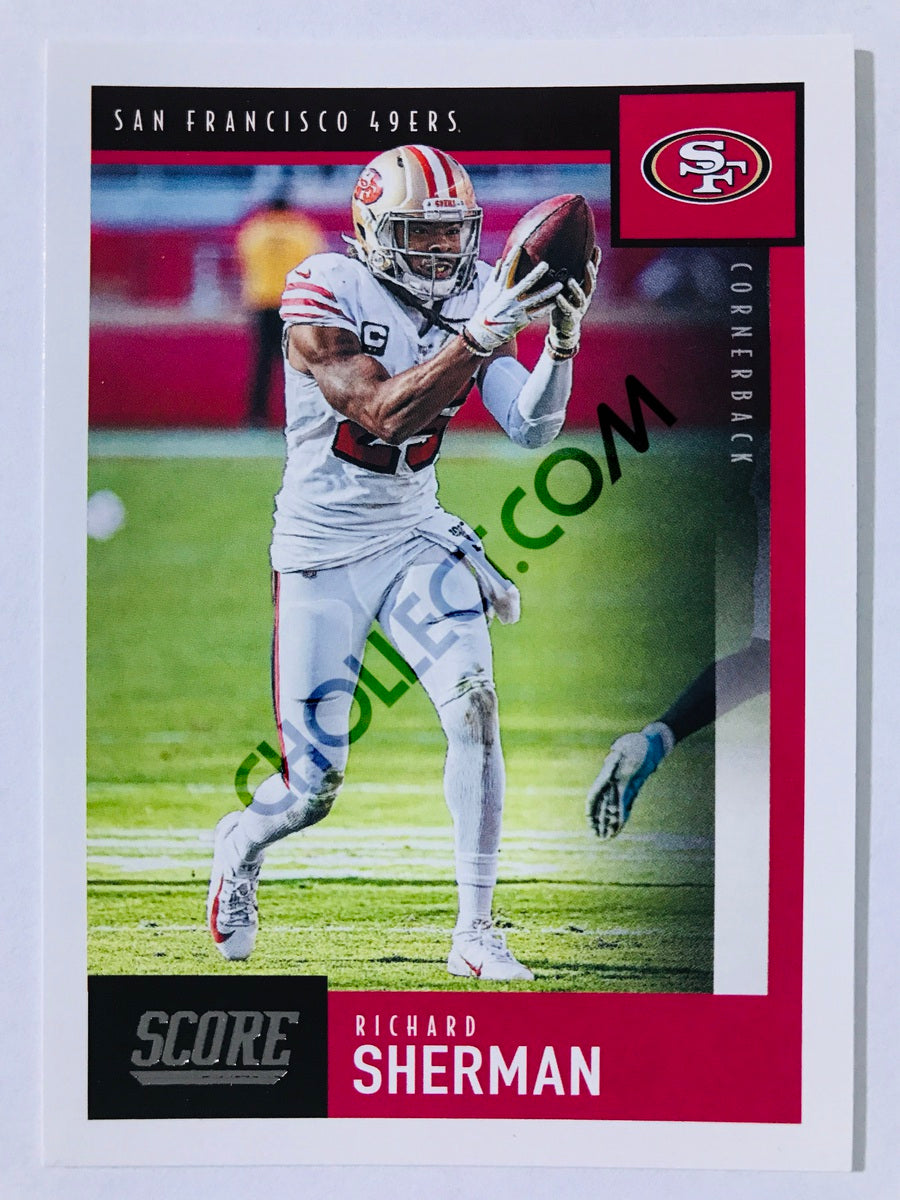 Richard Sherman - San Francisco 49ers 2020 Panini Score #316