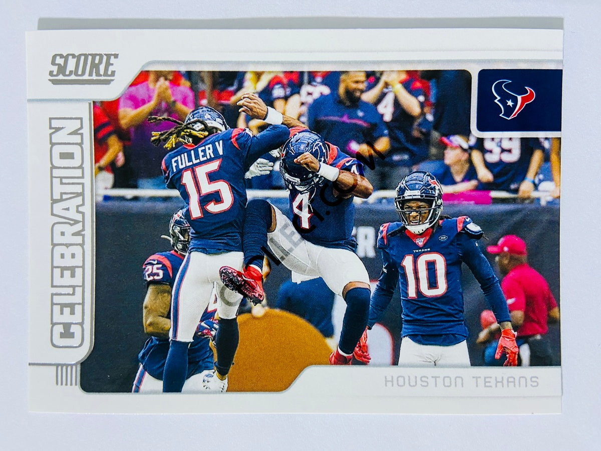 Deshaun Watson - Houston Texans 2020 Panini Score Celebration Insert #CE-9