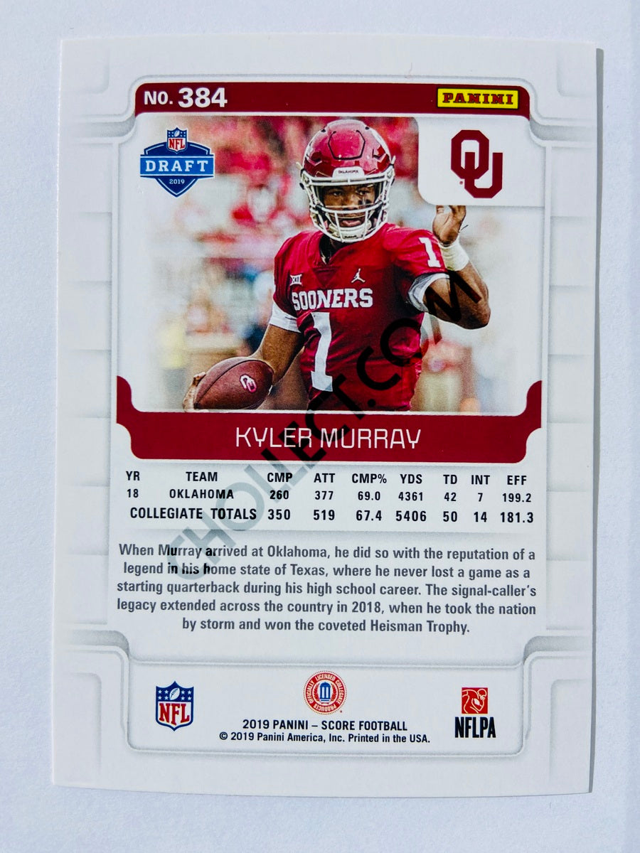 Kyler Murray – Oklahoma Sooners 2019 Panini Score Red Parallel RC Rookie #384