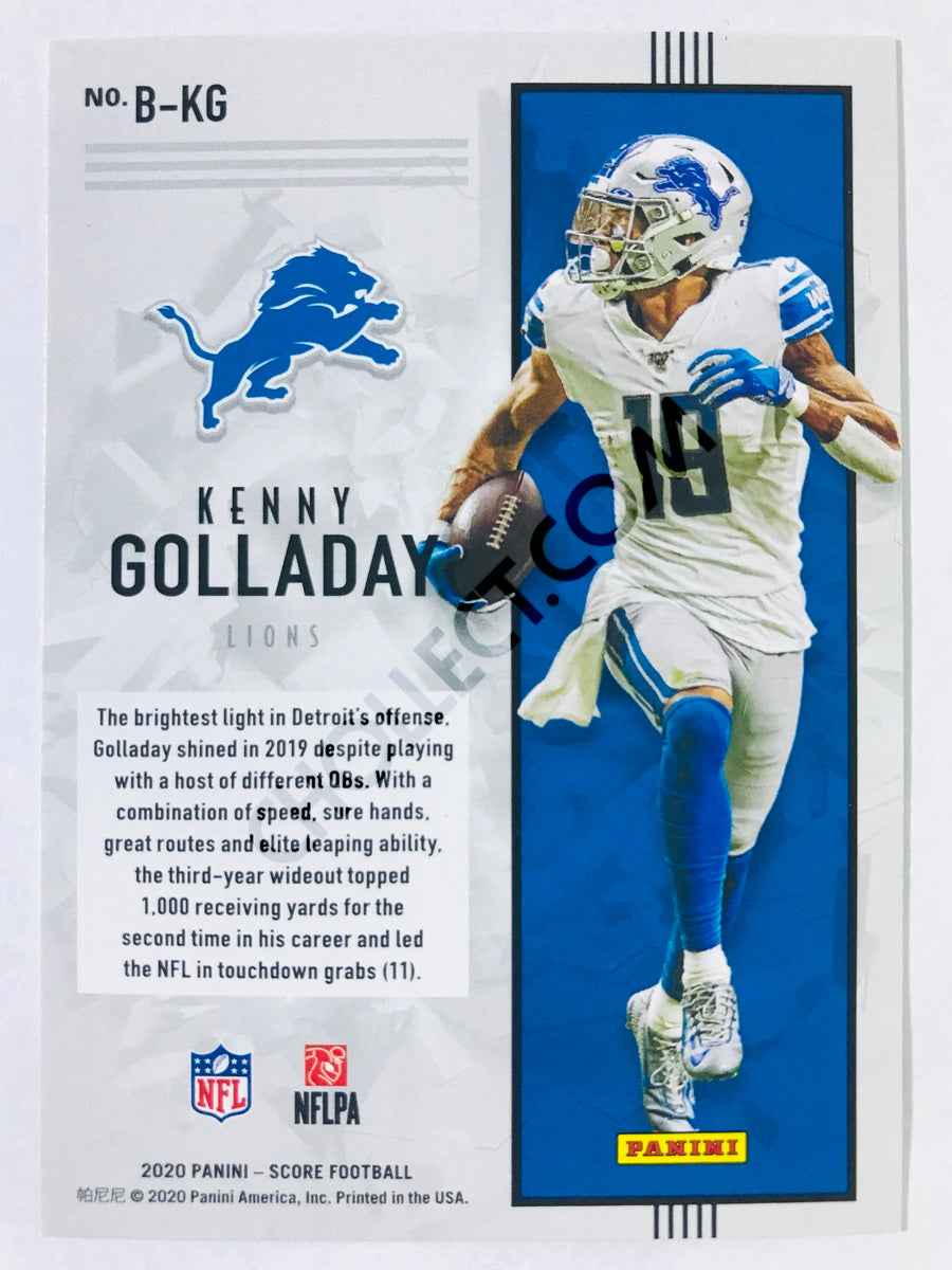 Kenny Golladay - Detroit Lions 2020 Panini Score Breakthrough Insert #10