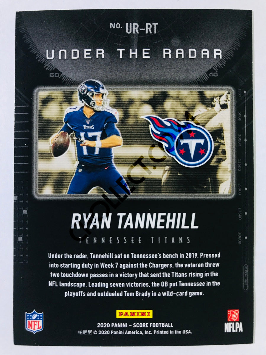 Ryan Tannehill - Tennessee Titans 2020 Panini Score Under The Radar Insert #3