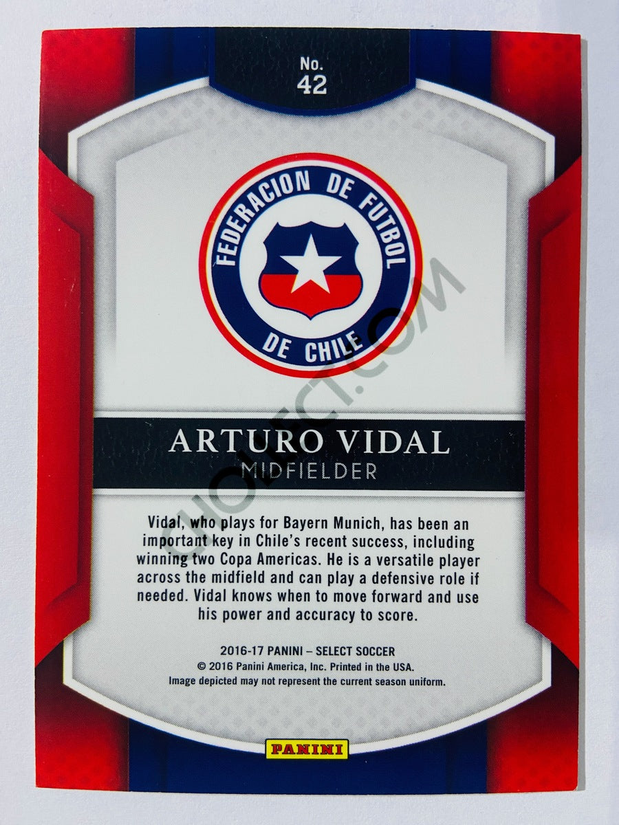 Arturo Vidal - Chile 2016-17 Panini Select #42