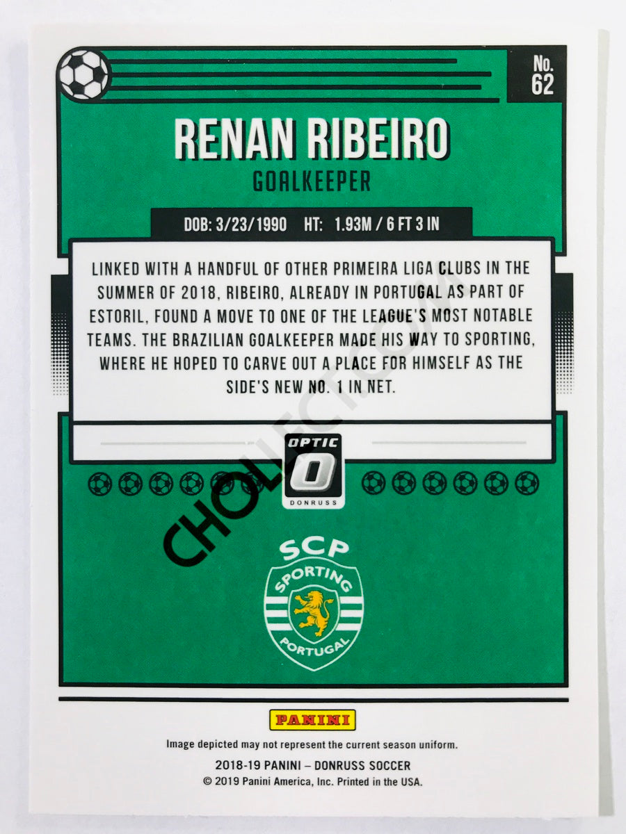 Renan Ribeiro - Sporting CP 2018-19 Panini Donruss Optic #62
