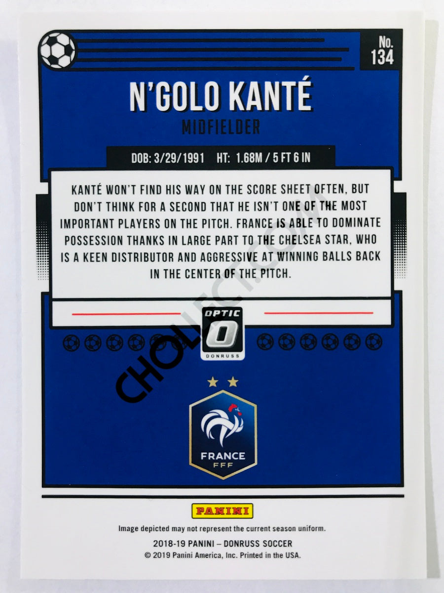 N'Golo Kante - France 2018-19 Panini Donruss Optic #134