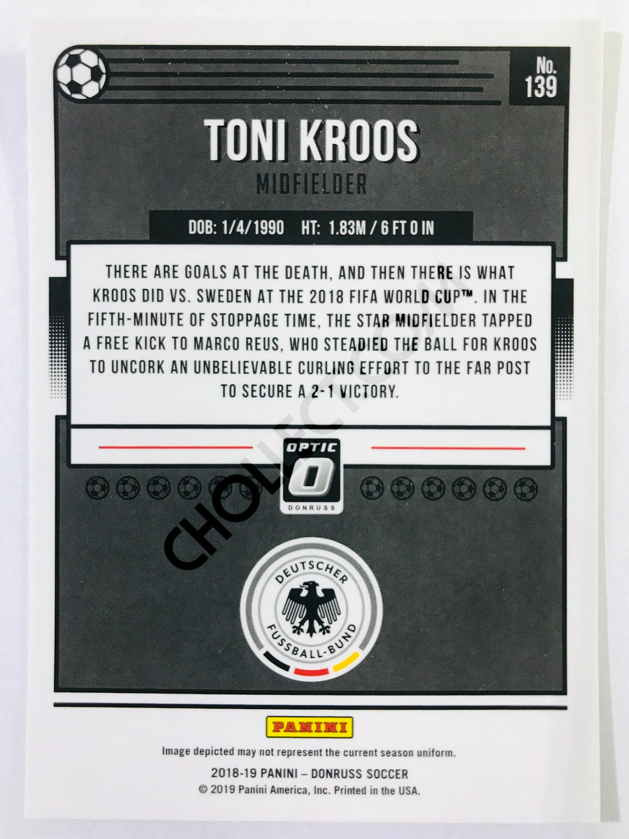 Toni Kroos - Germany 2018-19 Panini Donruss Optic #139