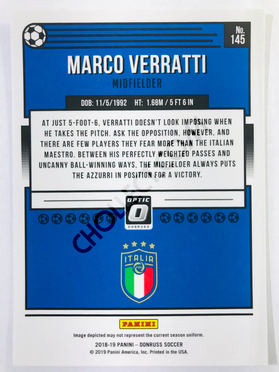 Marco Verratti - Italy 2018-19 Panini Donruss Optic #145