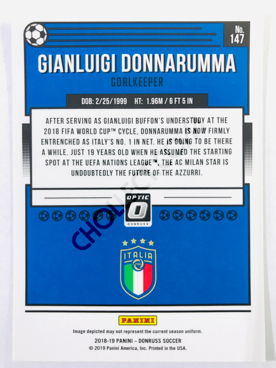 Gianluigi Donnarumma - Italy 2018-19 Panini Donruss Optic #147