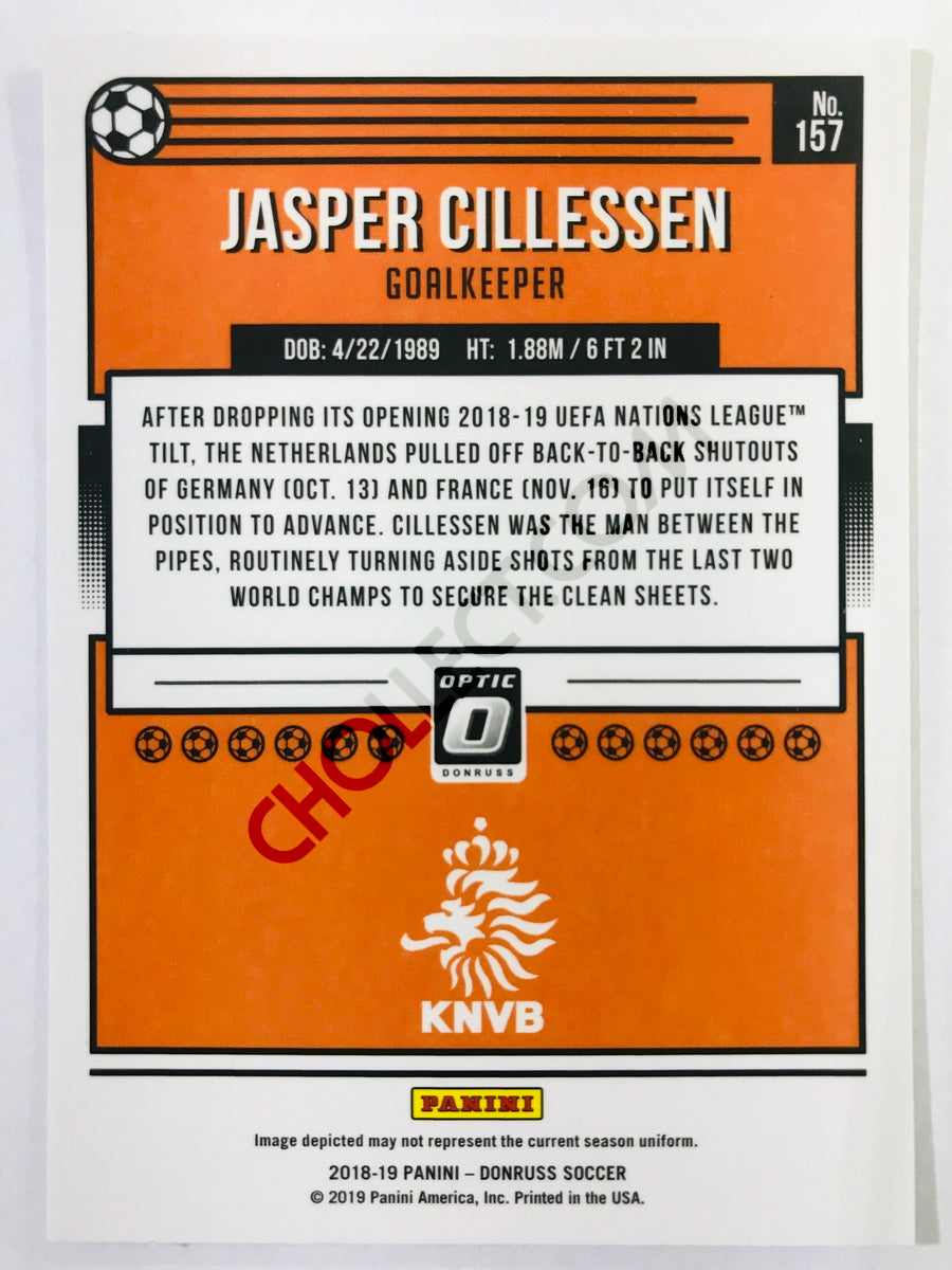 Jasper Cillessen - Netherlands 2018-19 Panini Donruss Optic #157