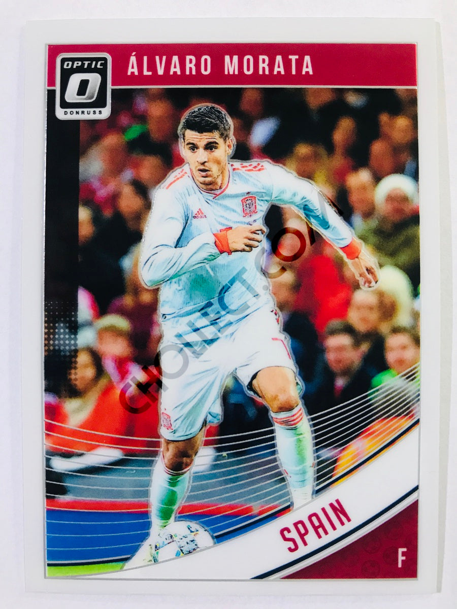 Alvaro Morata - Spain 2018-19 Panini Donruss Optic #162