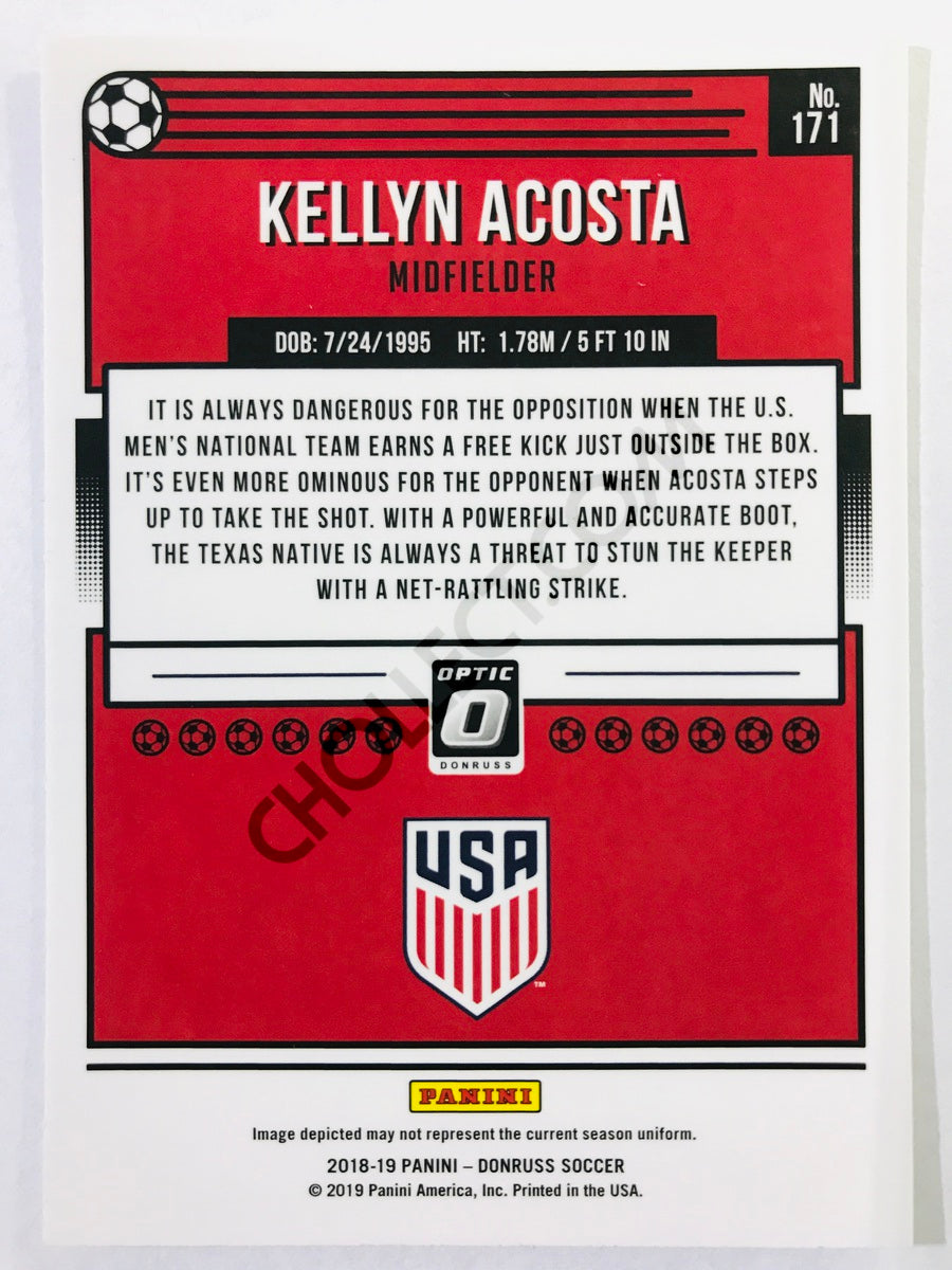 Kellyn Acosta - United States 2018-19 Panini Donruss Optic #171