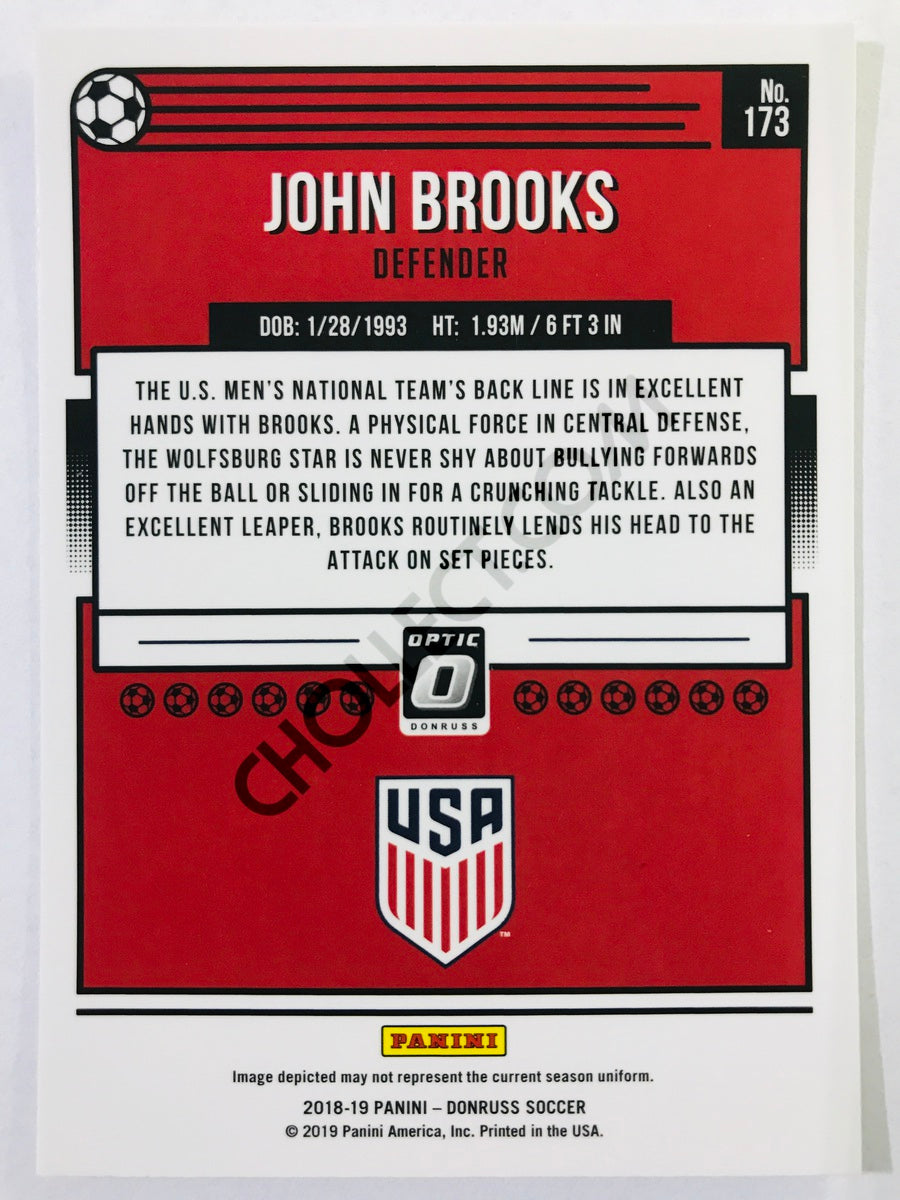 John Brooks - United States 2018-19 Panini Donruss Optic #173