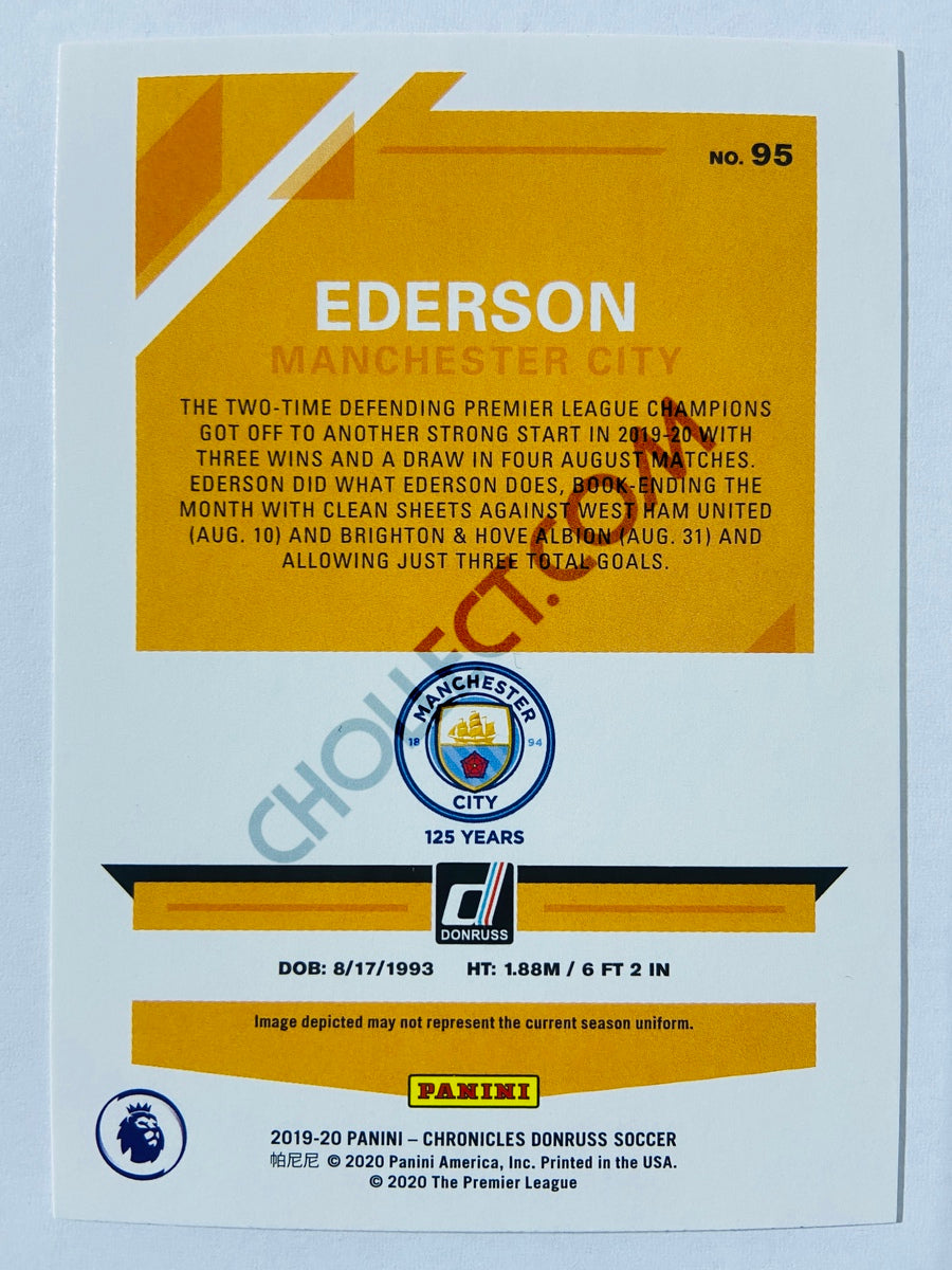 Ederson - Manchester City 2019-20 Panini Chronicles Donruss #95