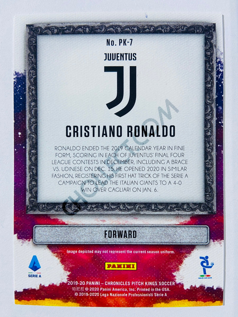 Cristiano Ronaldo - Juventus 2019-20 Panini Chronicles Pitch Kings #PK-7