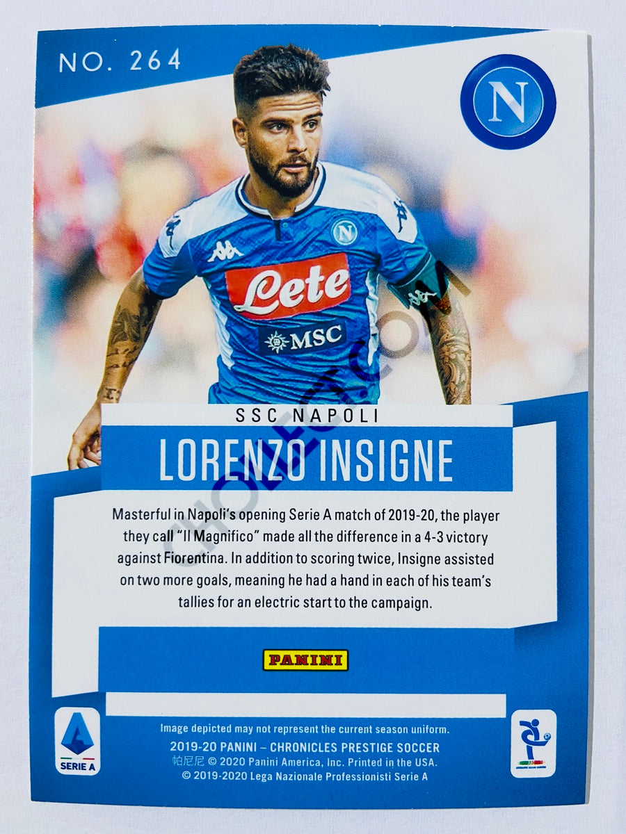 Lorenzo Insigne - SSC Napoli 2019-20 Panini Chronicles Prestige #264