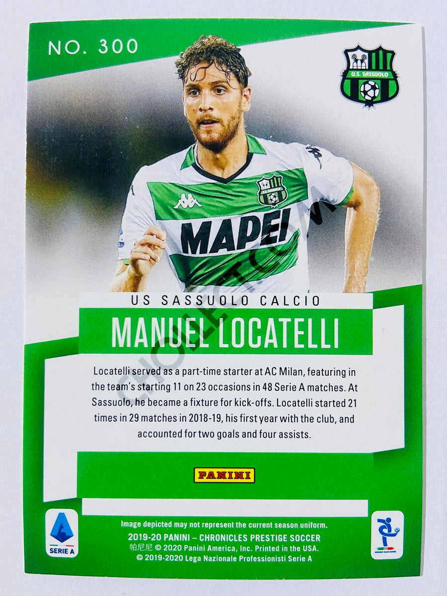 Manuel Locatelli - US Sassuolo Calcio 2019-20 Panini Chronicles Prestige #300