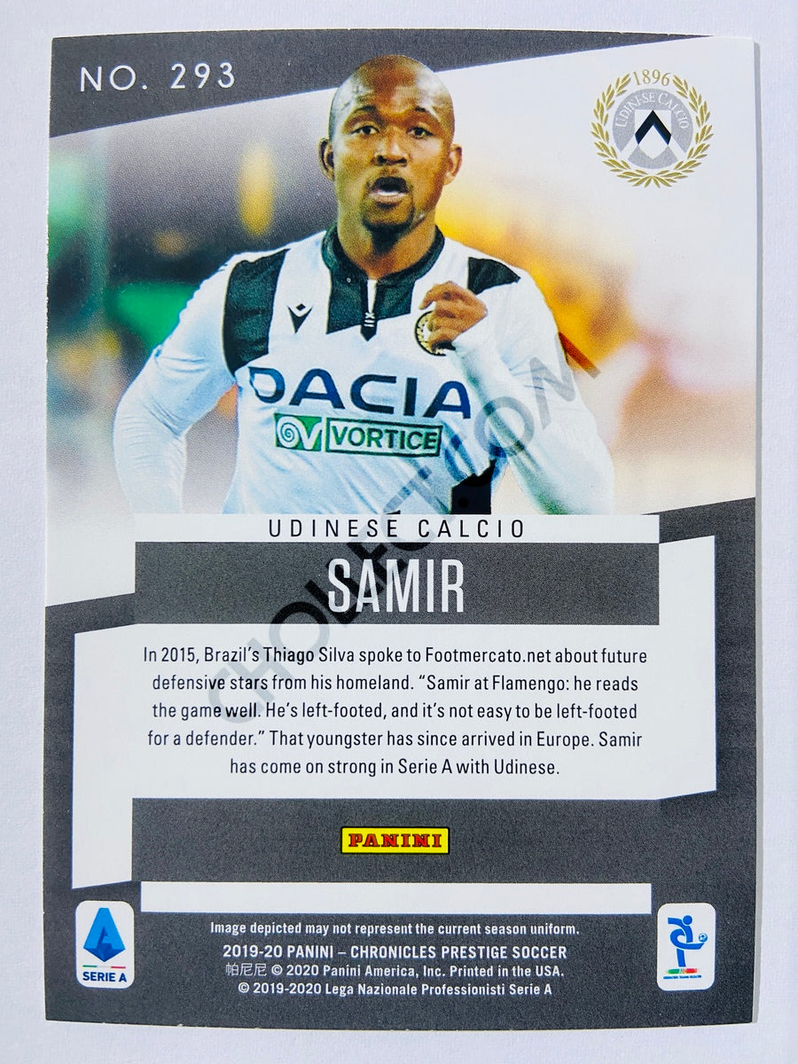 Samir - Udinese Calcio 2019-20 Panini Chronicles Prestige RC Rookie #293