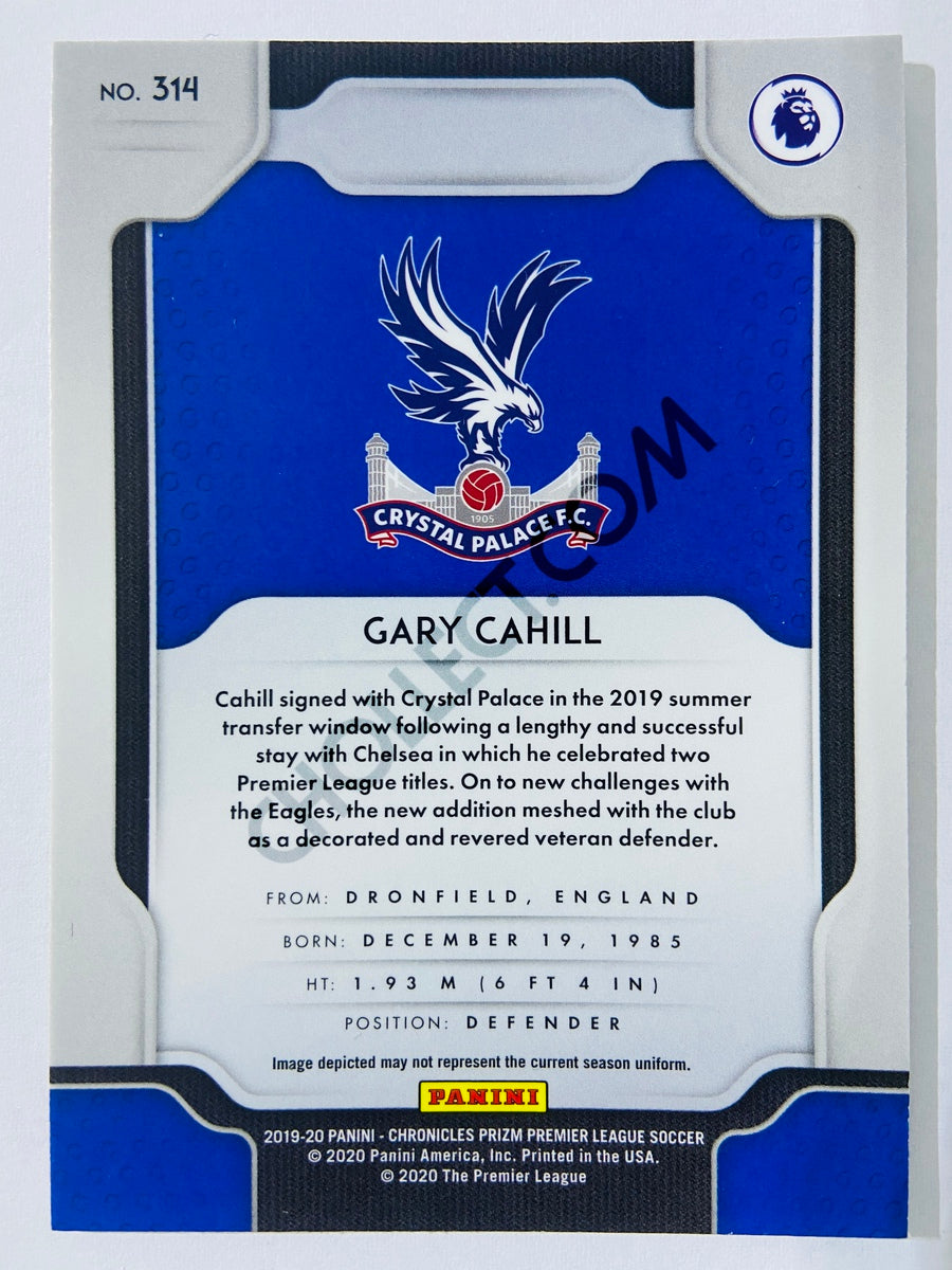 Gary Cahill - Crystal Palace 2019-20 Panini Chronicles Prizm #314