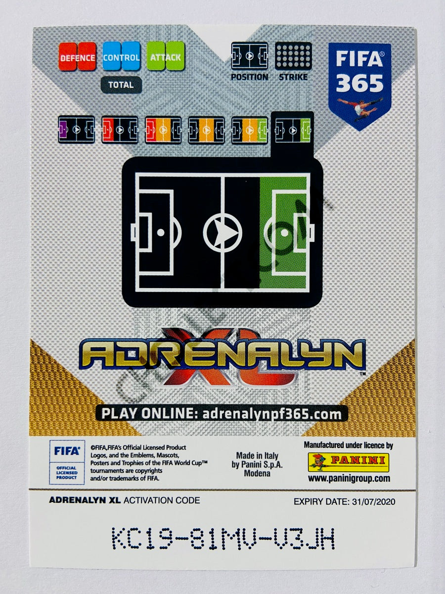 Cristiano Ronaldo - Juventus 2020 Panini Adrenalyn XL FIFA 365 Limited Edition #253