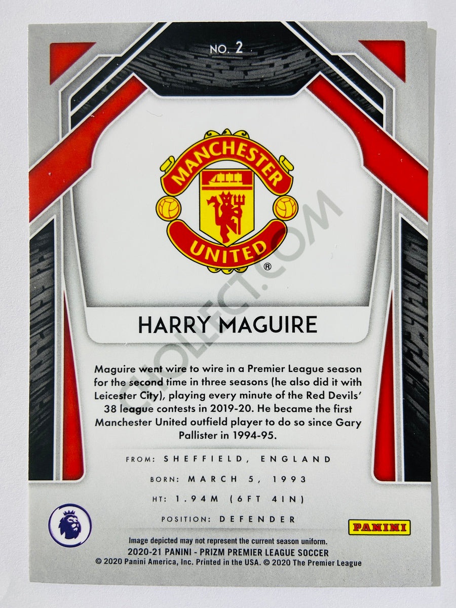 Harry Maguire - Manchester United 2020-21 Panini Prizm Premier League #2