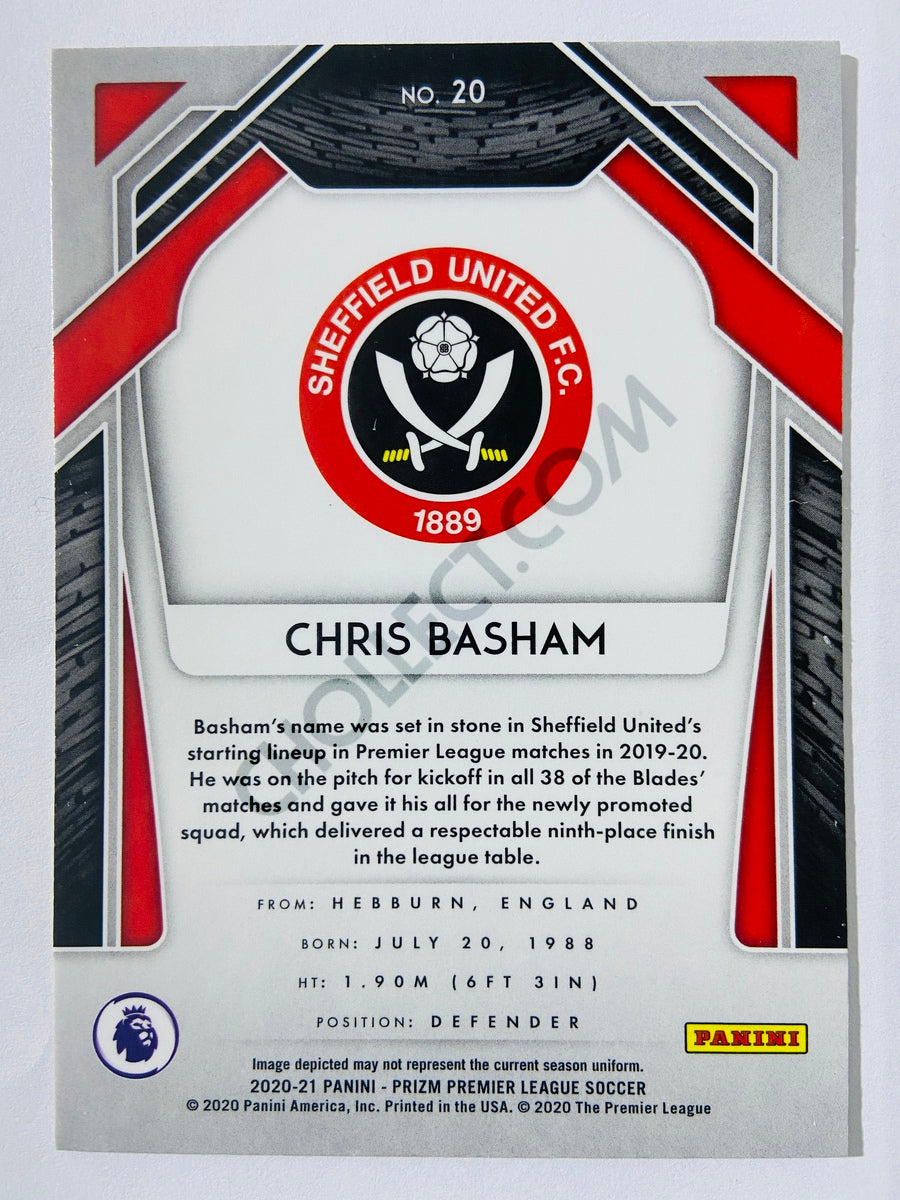 Chris Basham - Sheffield United 2020-21 Panini Prizm Premier League #20