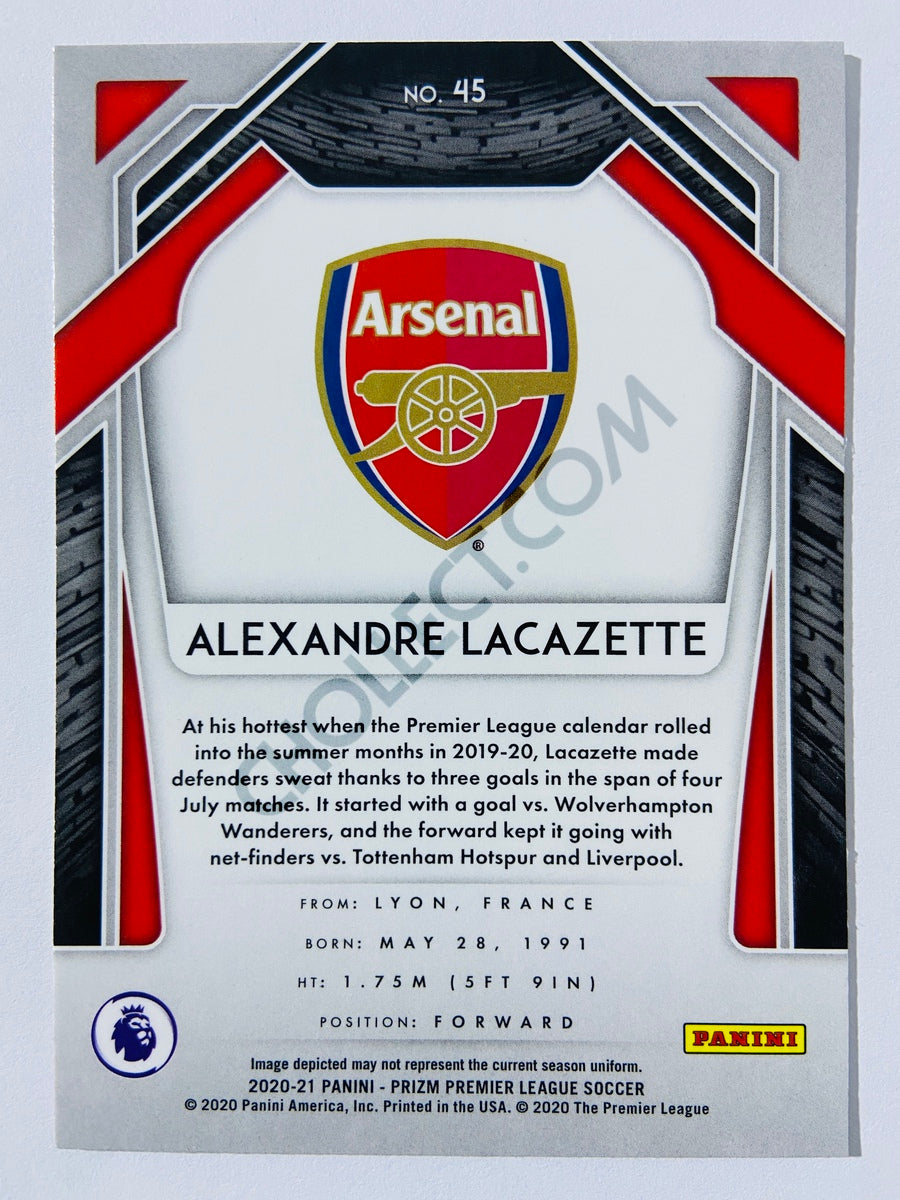 Alexandre Lacazette - Arsenal 2020-21 Panini Prizm Premier League #45