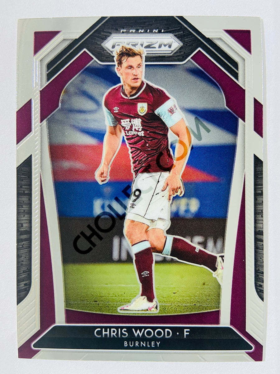 Chris Wood - Burnley 2020-21 Panini Prizm Premier League #58