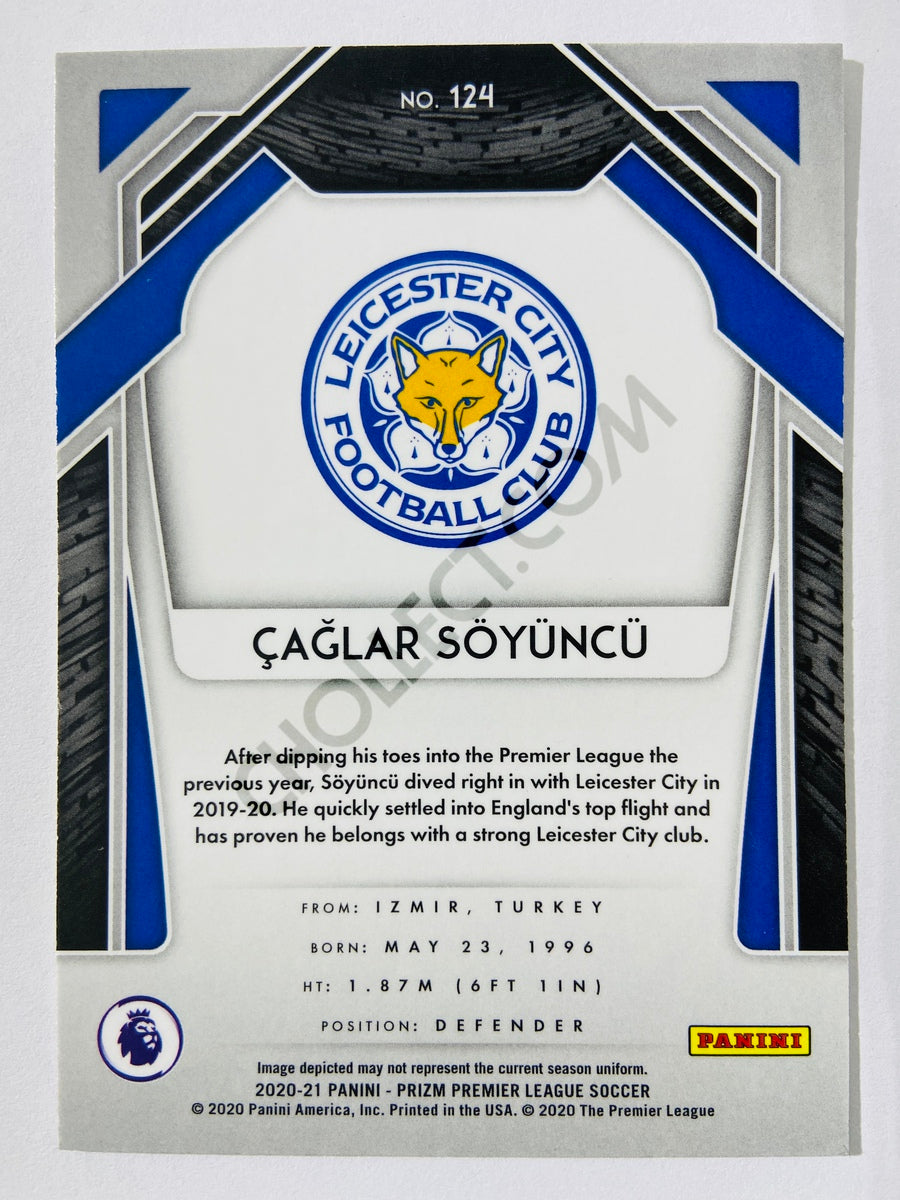 Caglar Soyuncu - Leicester City 2020-21 Panini Prizm Premier League #124
