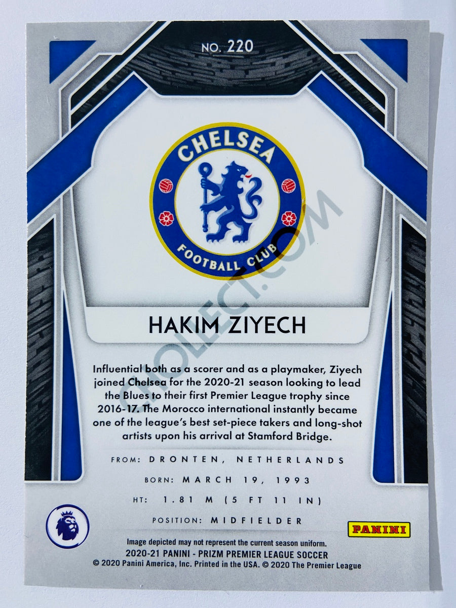 Hakim Ziyech - Chelsea FC 2020-21 Panini Prizm Premier League #220