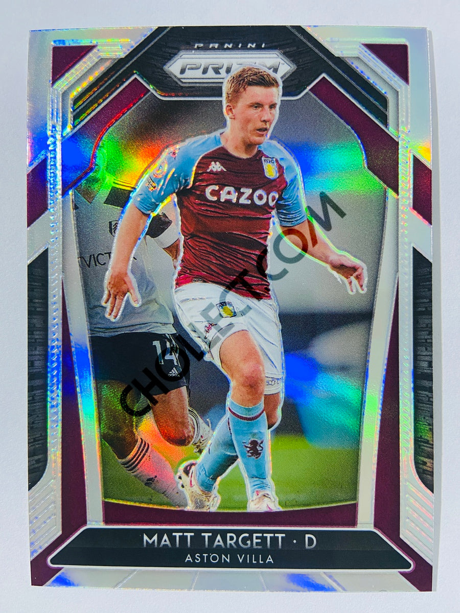 Matt Targett - Aston Villa 2020-21 Panini Prizm Premier League Silver Parallel RC Rookie #274