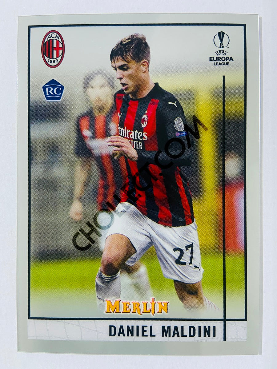 Daniel Maldini - AC Milan 2020-21 Topps UEFA Europa League Merlin