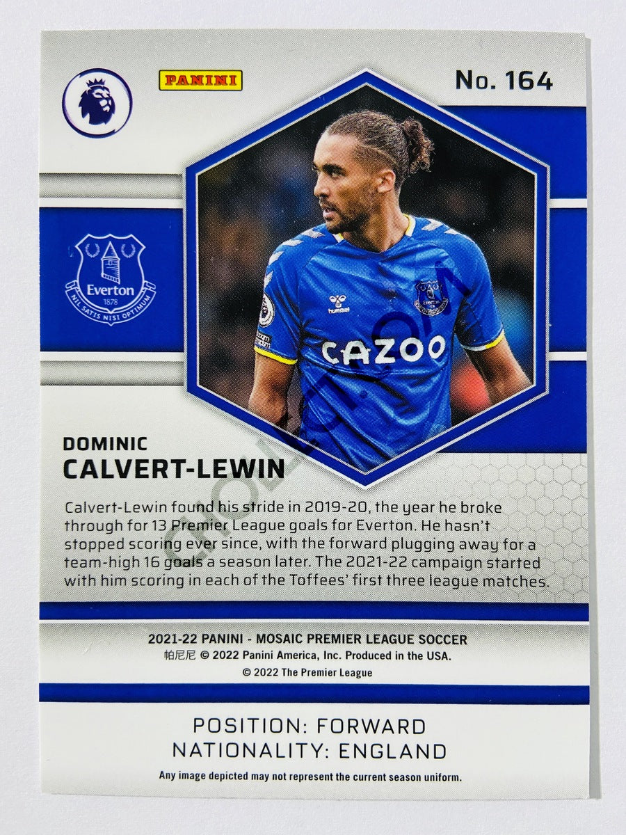 Dominic Calvert-Lewin – Everton 2021-22 Panini Mosaic Premier League #164