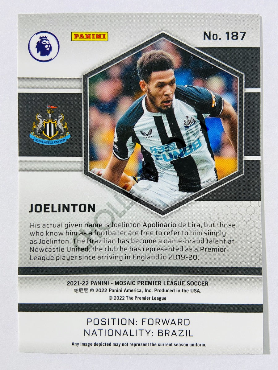 Joelinton – Newcastle United 2021-22 Panini Mosaic Premier League #187