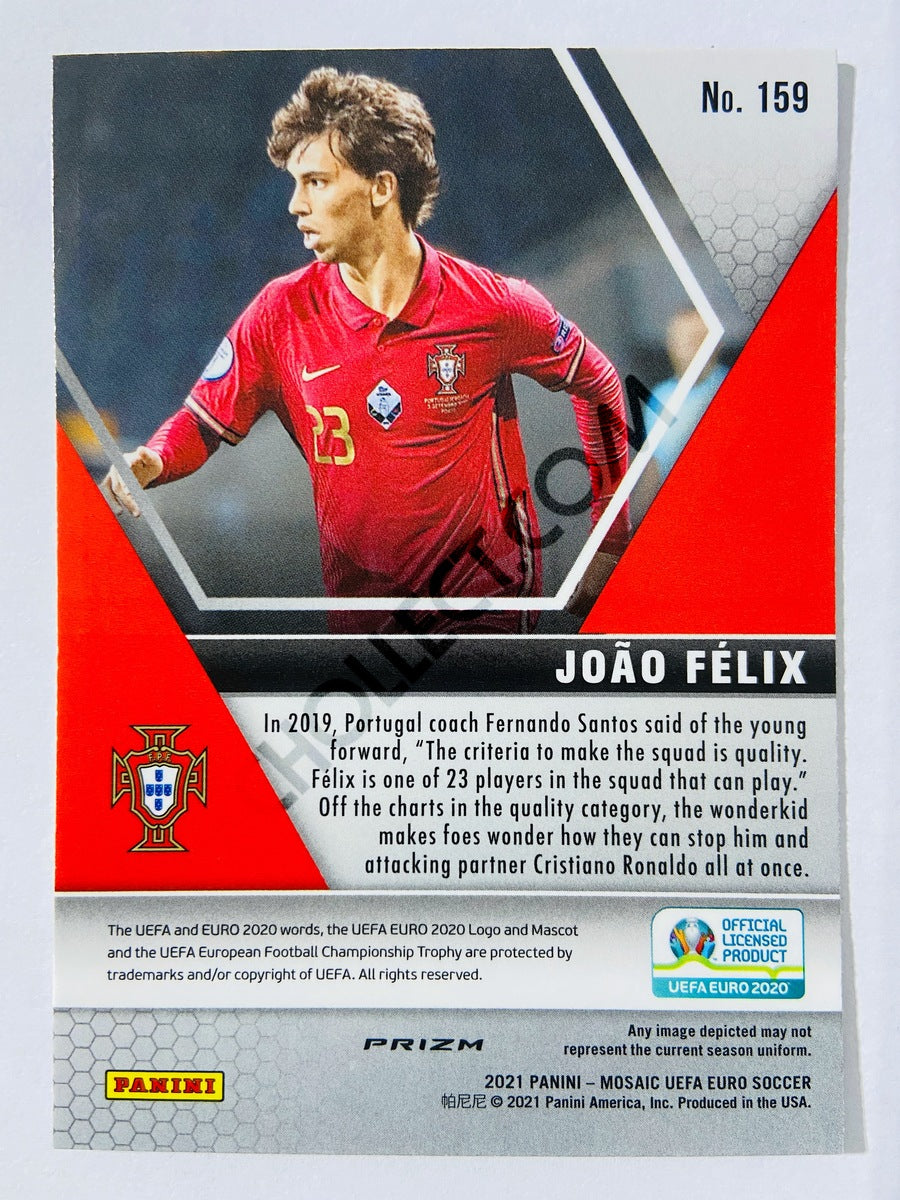 Joao Felix - Portugal 2021 Panini Mosaic UEFA EURO Mosaic Parallel #159