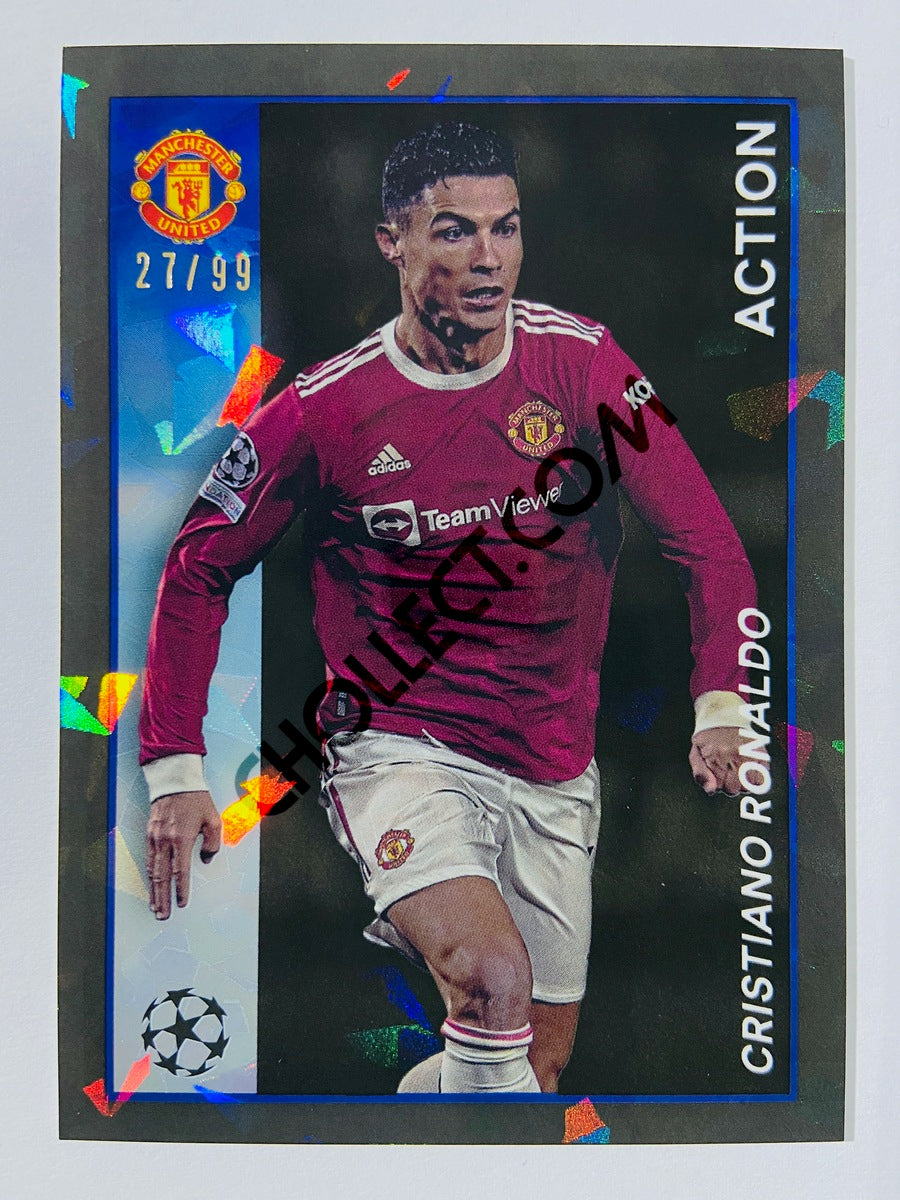 CRISTIANO RONALDO 2021-22 Topps UEFA Champions League Soccer Best