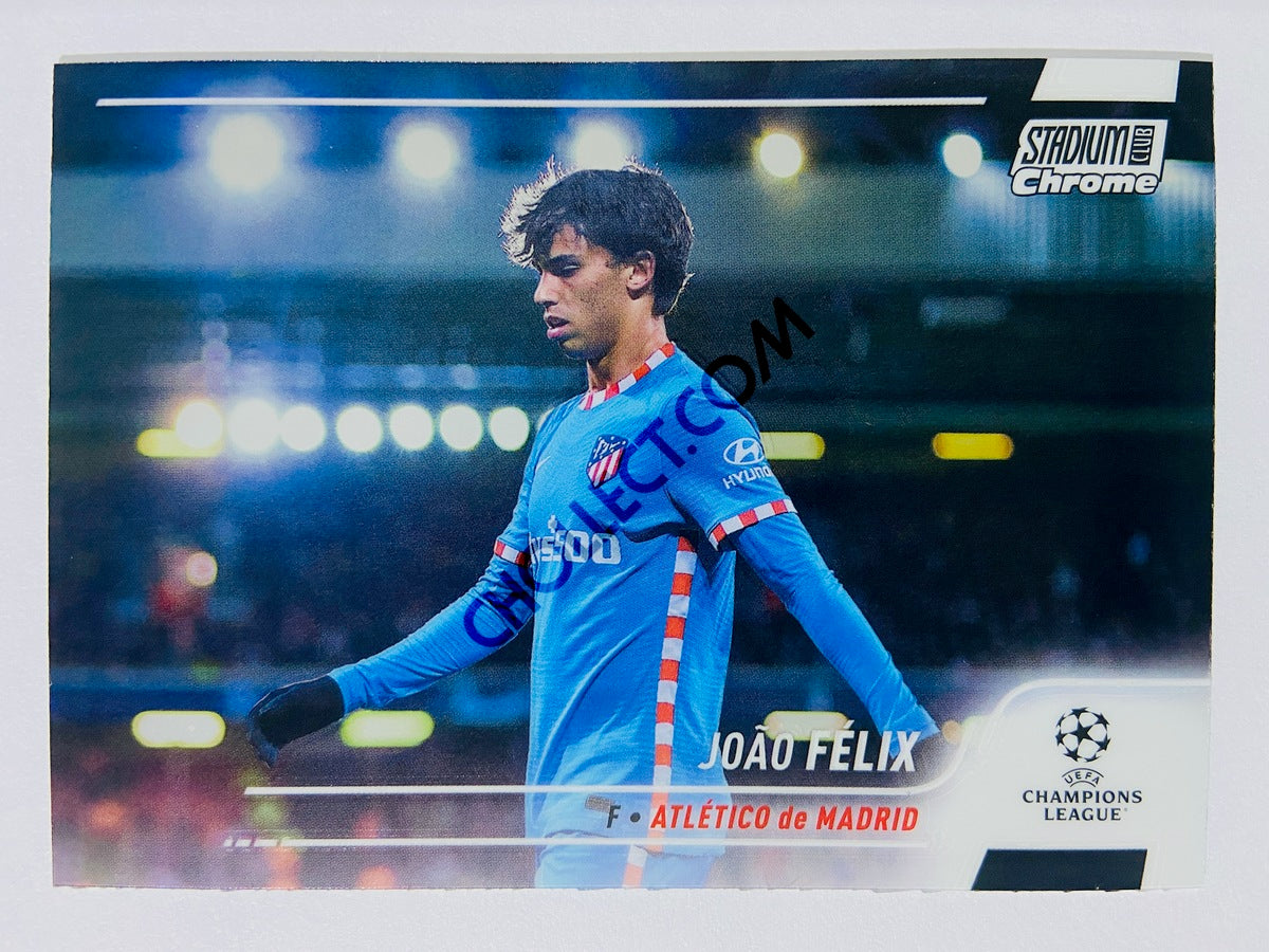 Joao Felix - Atlético de Madrid 2022 Topps Stadium Club Chrome UCL