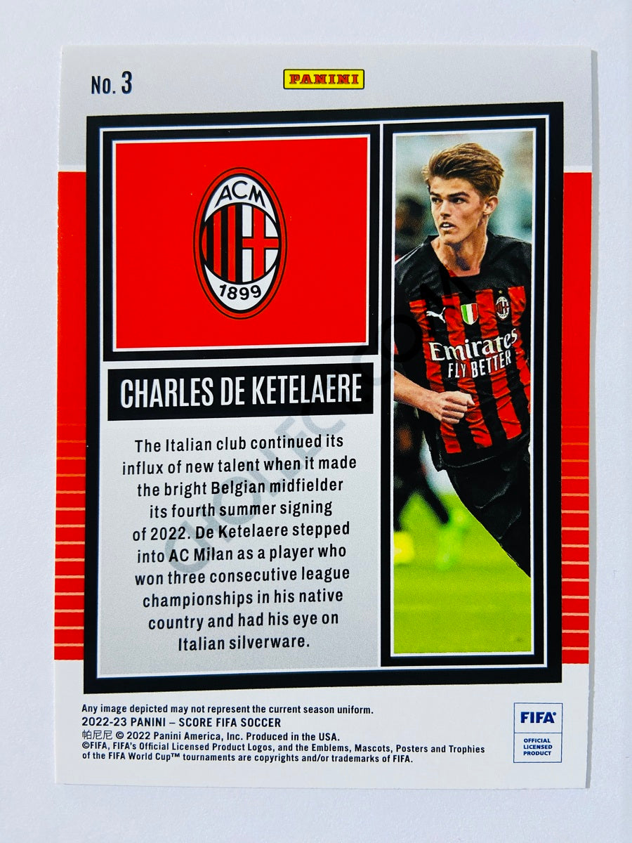 Charles De Ketelaere - AC Milan 2022-23 Panini Score FIFA #3